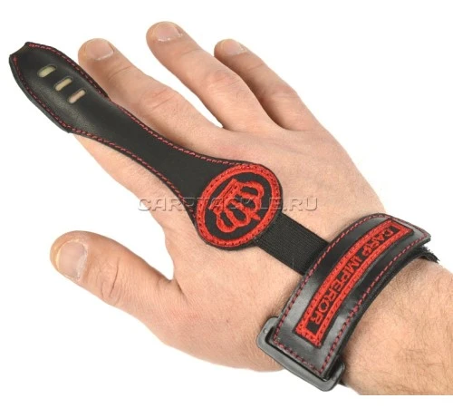 Напальчник для заброса правый Carp Imperor Power Casting Black Red L Right